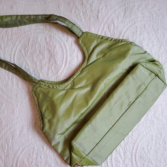 Akua Silk Beaded Sequined Purse - Picture 6 of 8